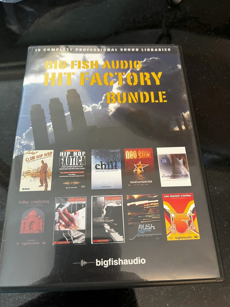 Big Fish Audio - Hit Factory Bundle - 9 Different Premium Loops Libraries