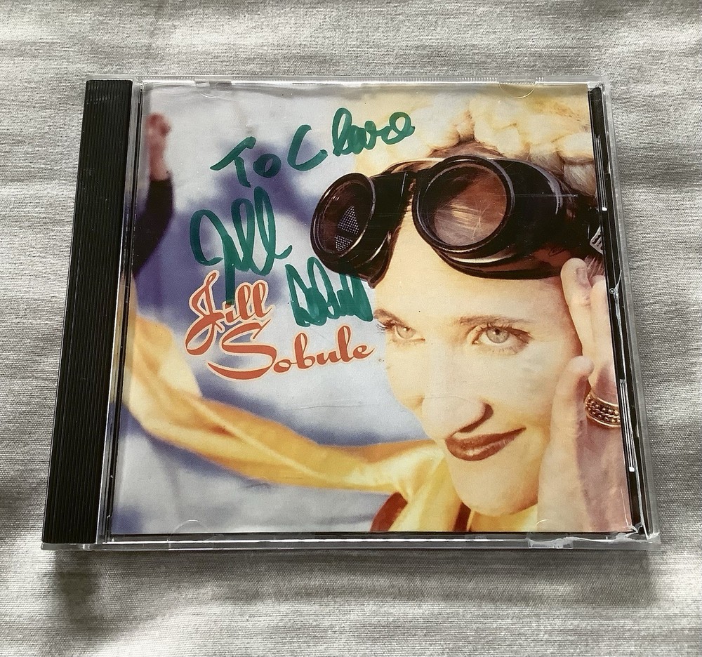 ❤️JILL SOBULE Signed Autograph, “Jill Sobule” CD, Includes CD, RARE, (R.I.P.)