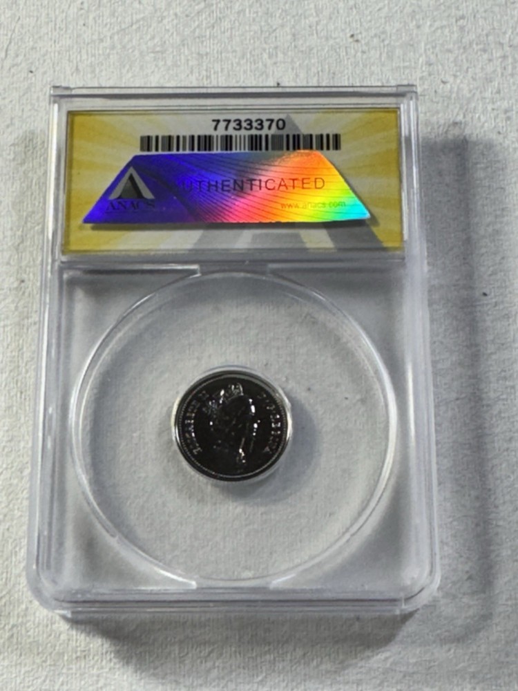 1992 Canada 10 Cents Proof Like Graded MS 67 by ANACS