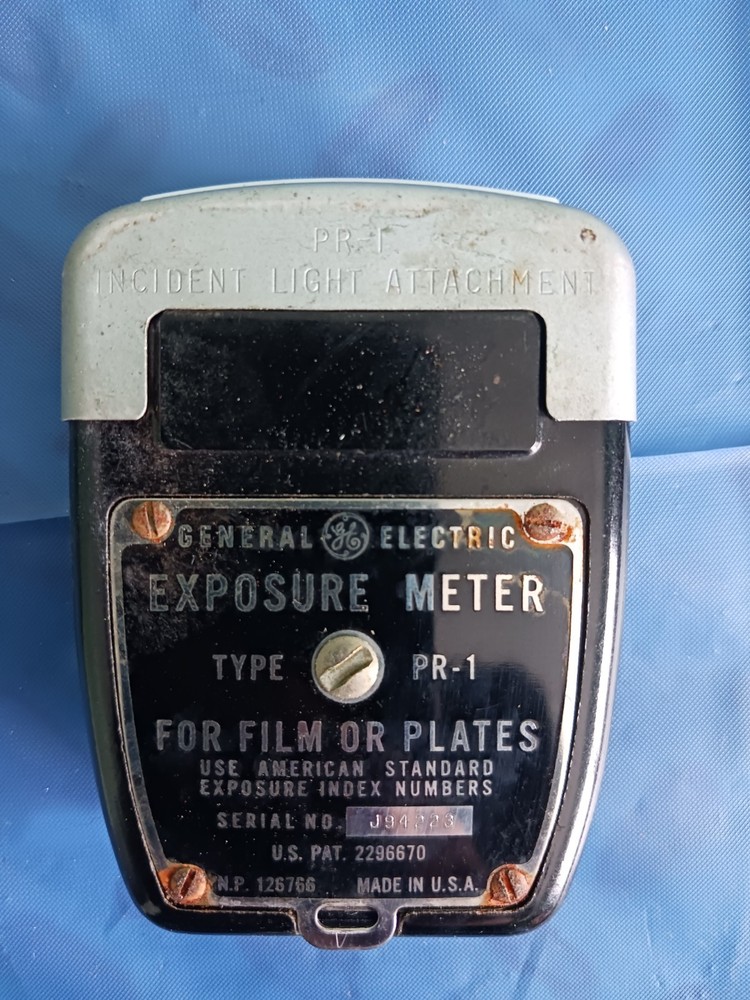 VTG General ElectricExposure Meter Good Condition With Leather Case