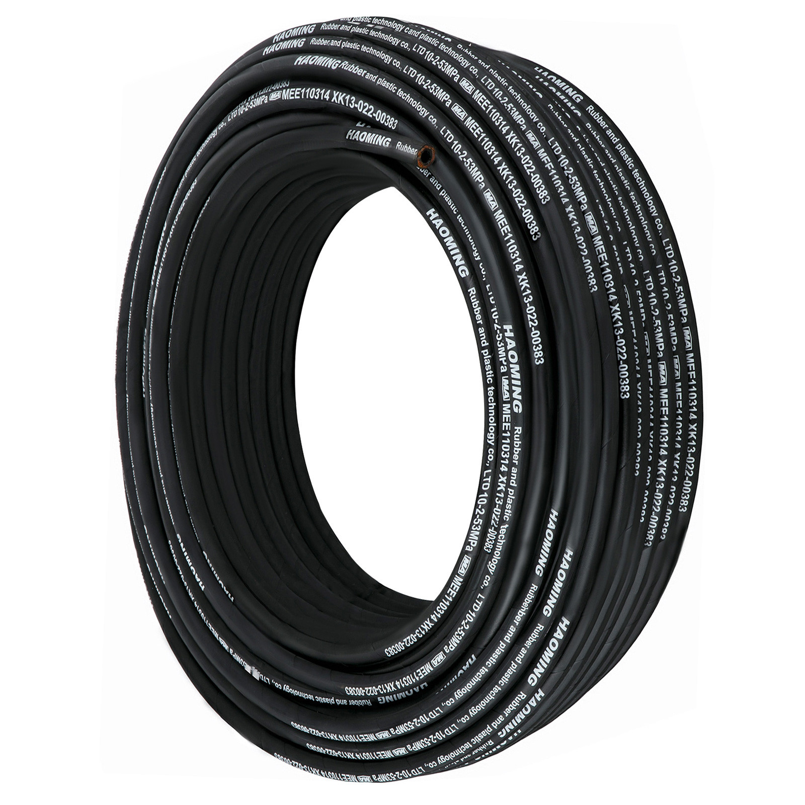 Hydraulic Hose 3/8" Hydraulic Oil Hoses 328 Feet Maximum Pressure 5000 PSI
