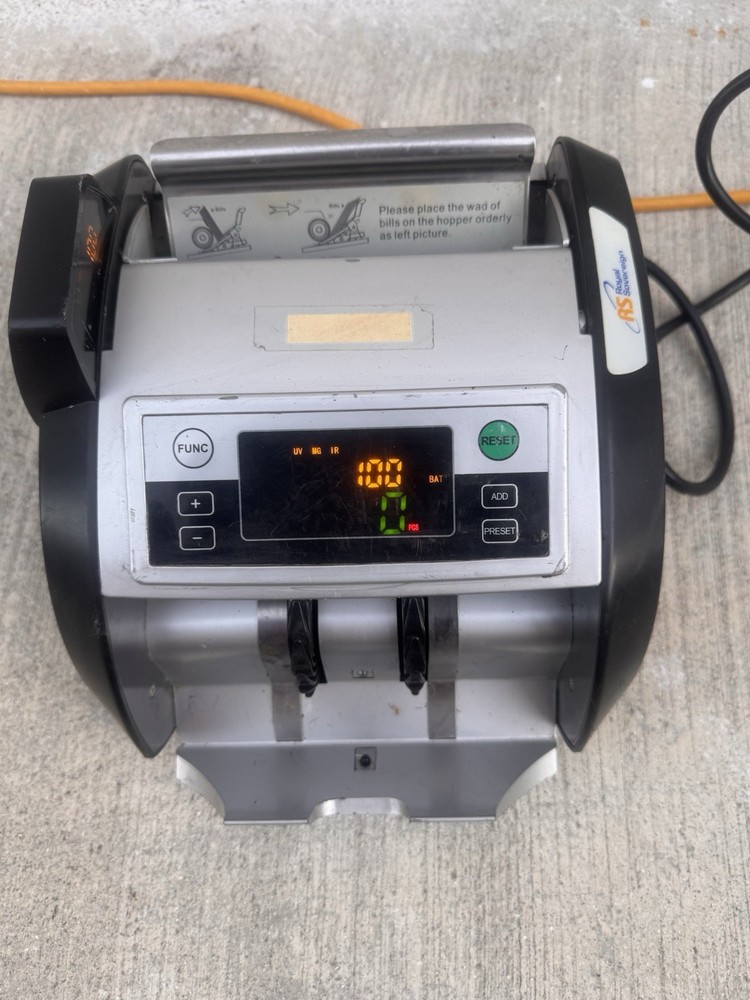 Cash Counter Machine Used Working Tested!