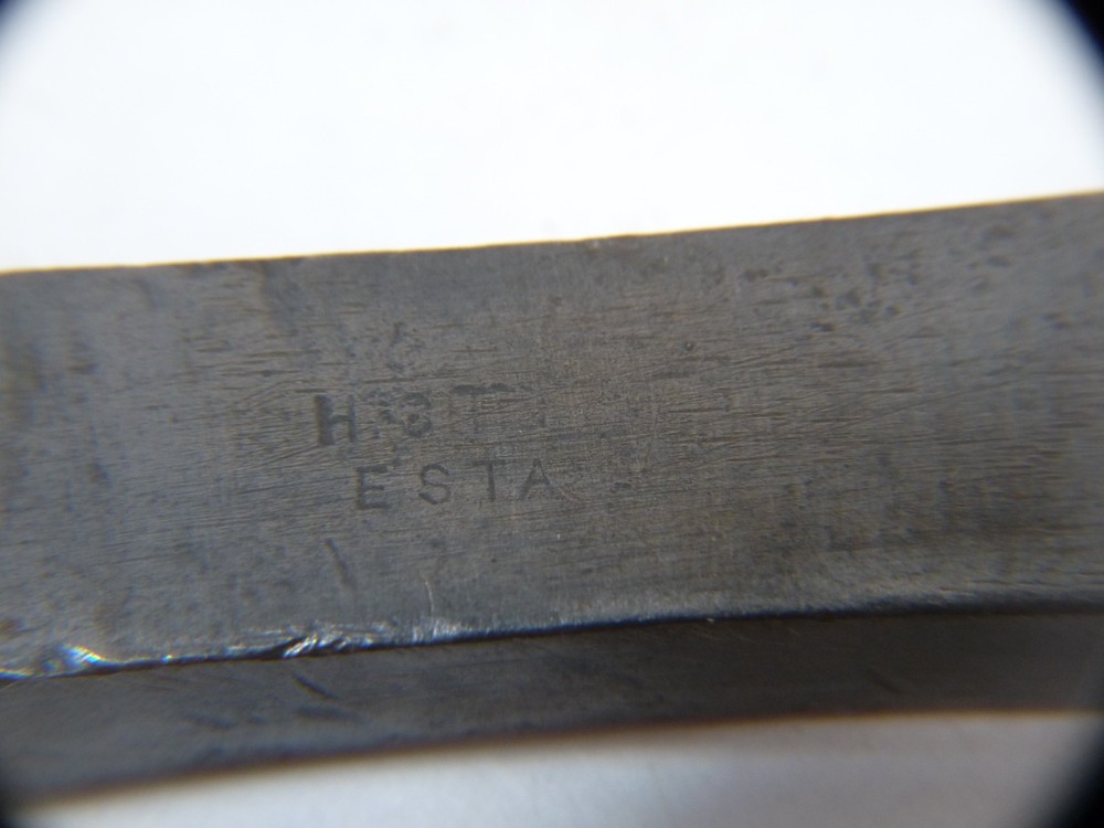 Vintage H Steve Socket Firmer Chisel 8” X 5/8”