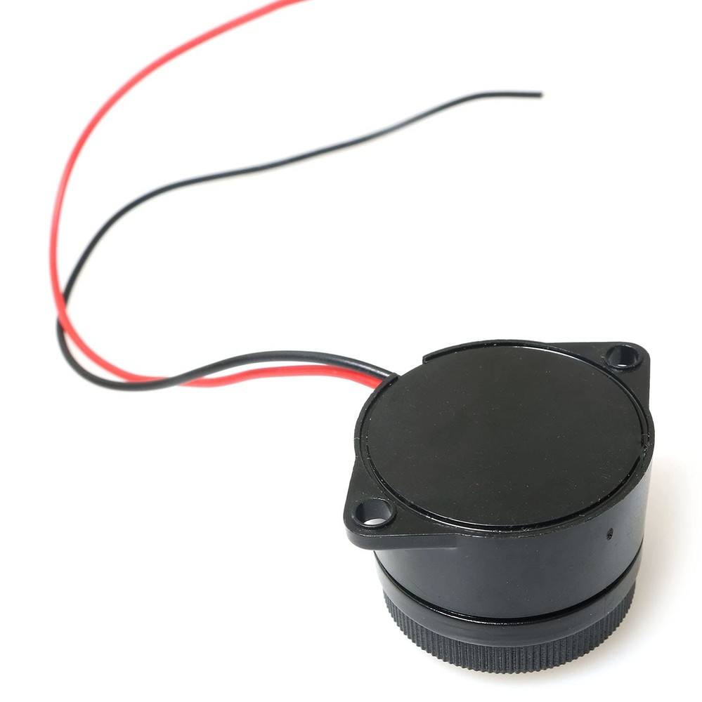 RLECS 2pcs Active Electronic Buzzer Alarm Sounder Continuous 90dB Beep Black