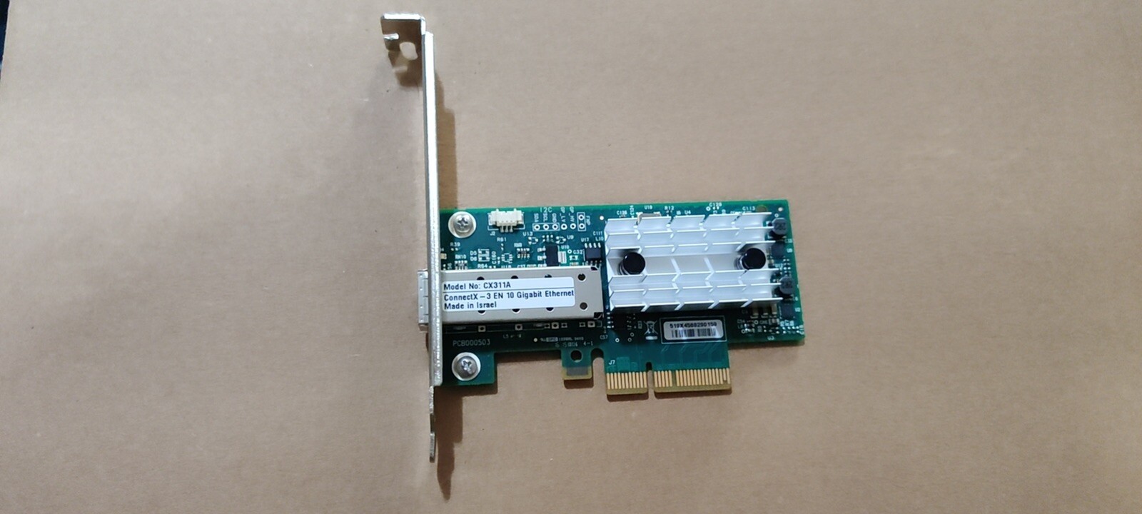 Mellanox MCX311A-XCAT CX311A ConnectX-3 EN Network Card 10GbE SinglePort SFP+