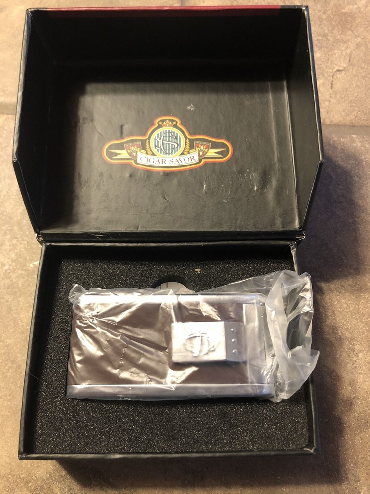 Cigar Savor Double Torch Lighter
