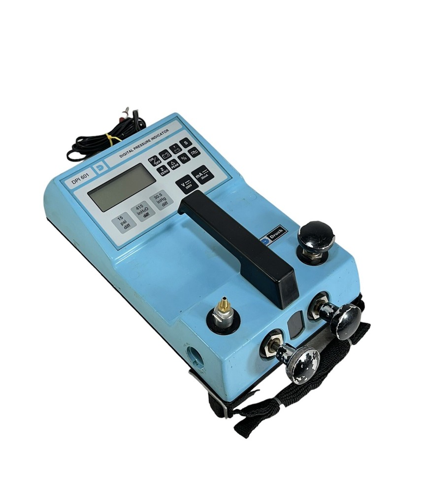 DRUCK DPI 601 /F ~ Digital Pressure Indicator ~ Untested / AS-IS