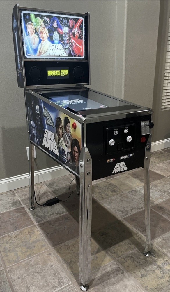 Arcade1up Pinball Machine “STAR WARS” Digital Virtual Table Arcade 1 Up NiCE!!!