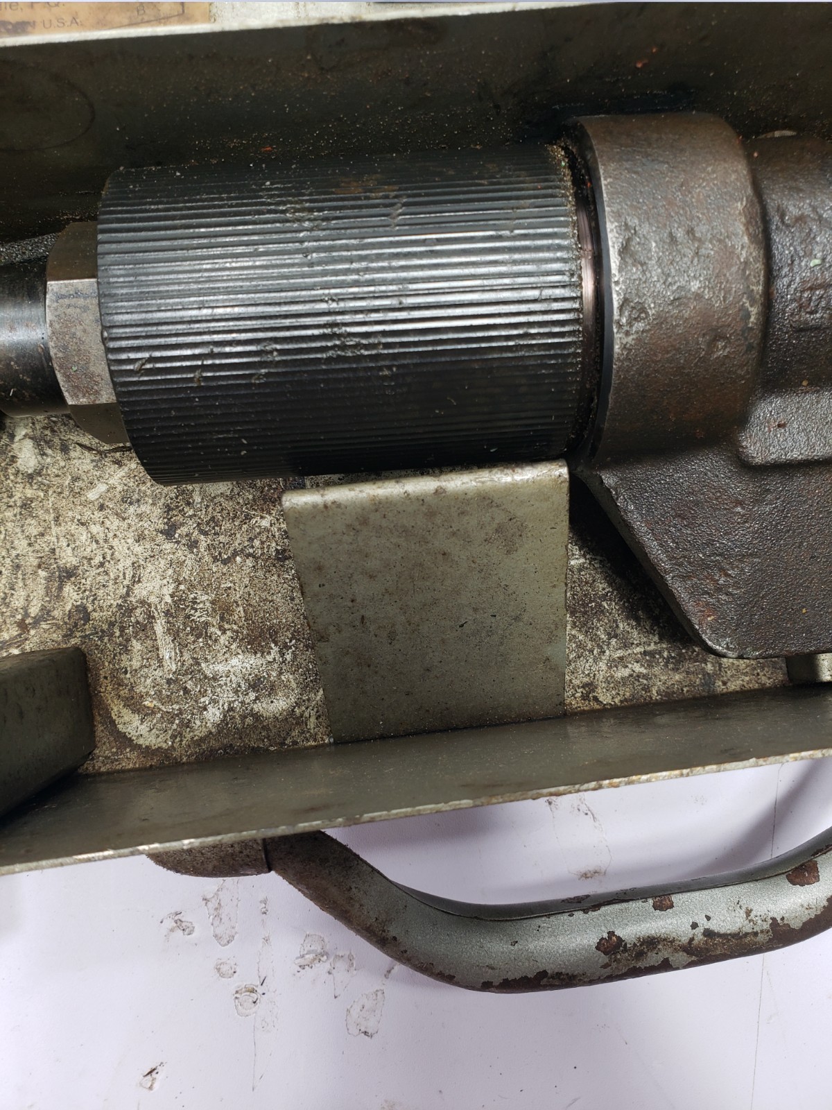 Thomas & Betts Dieless Hydraulic Crimping Tool Head TBM 105-750 Pre Owned