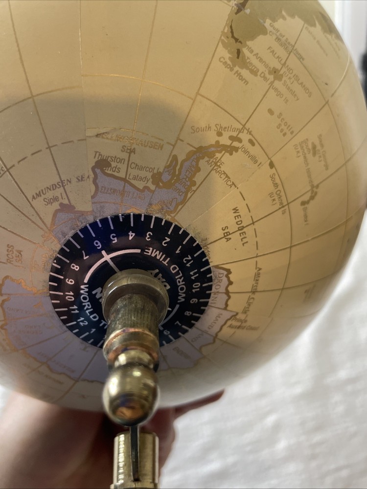 Tabletop World Globe Reproduction