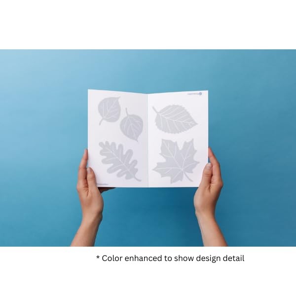WindowAlert Leaf Medley Anti-Collision Decal - 1-Pack,