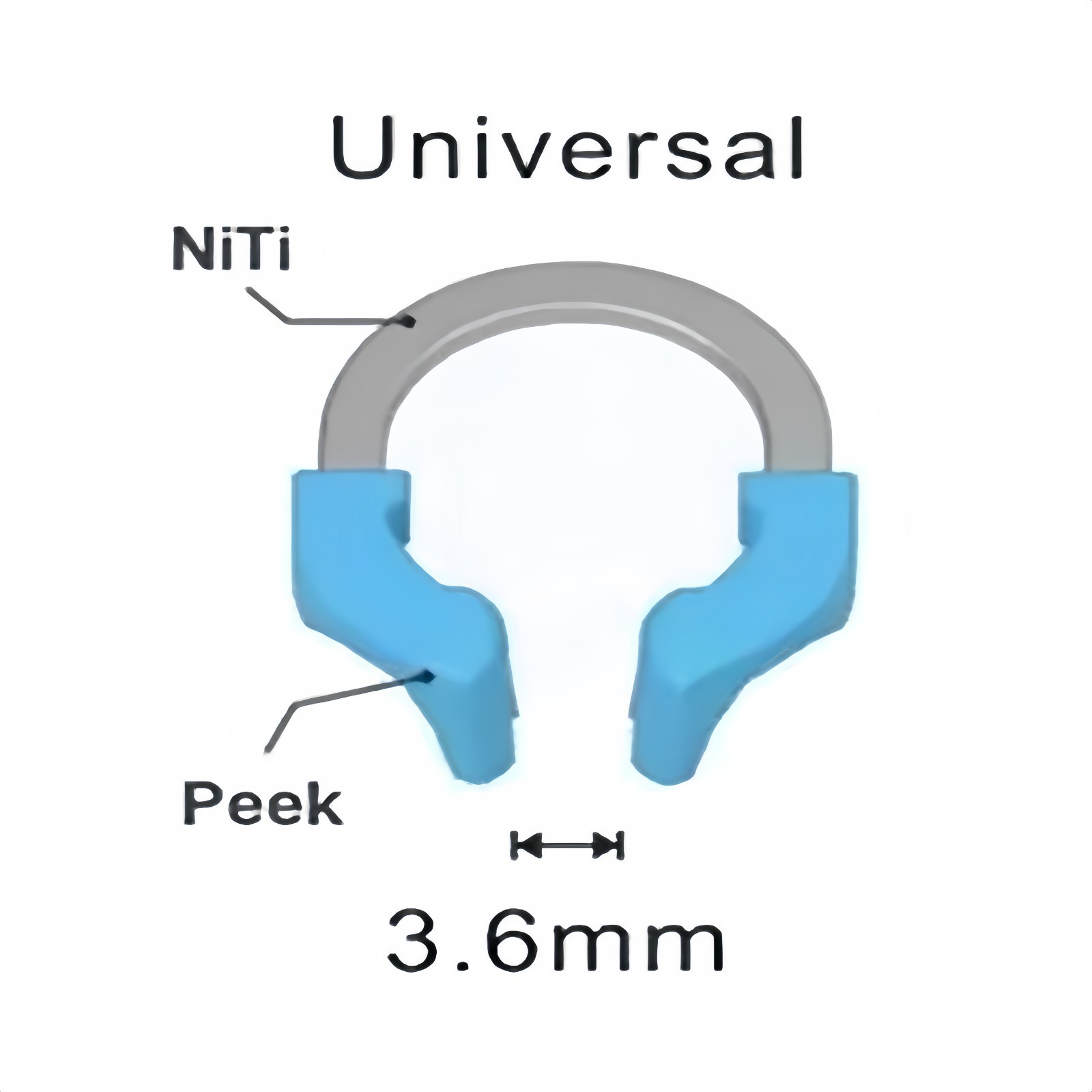 Dental Matrix Bands Ring Sectional Matrice Clamp Fit Garrison Palodent V3 System