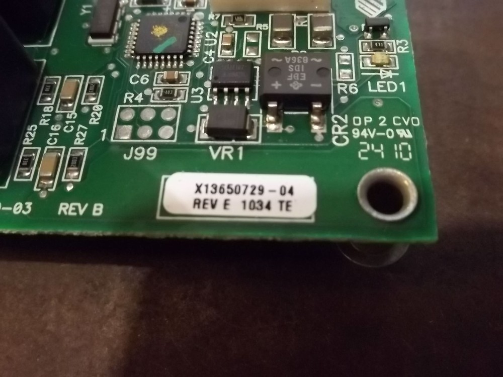 TRANE X13650729-04 BINARY INPUT CIRCUIT BOARD (WL21-3)