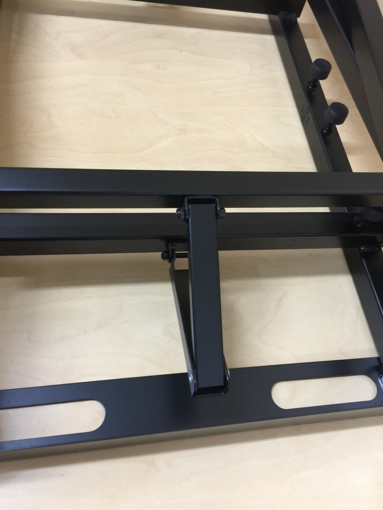 Haze KS041 Metal Structure,Table-Shape Keyboard Stand-Collapsible & Durable. BK