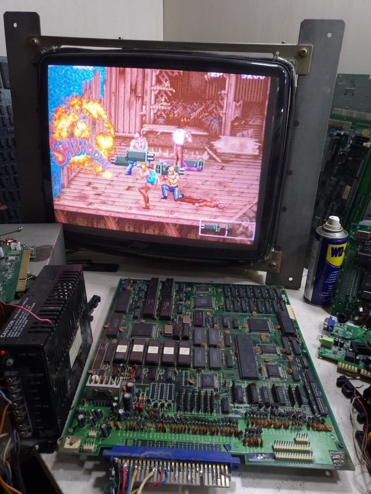 GROWL PCB TAITO WORKING