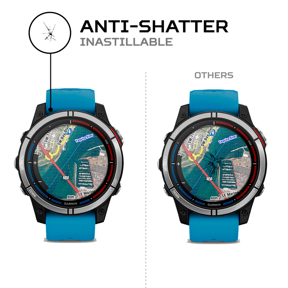 ANTISHOCK Screen protector for Garmin Quatix 7