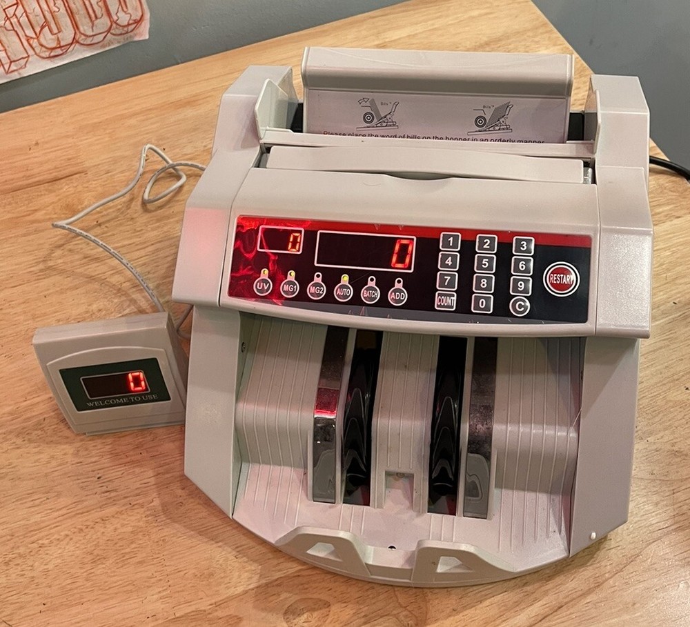 Fully Automatic Bill Counter, Open Box, GREAT Condition