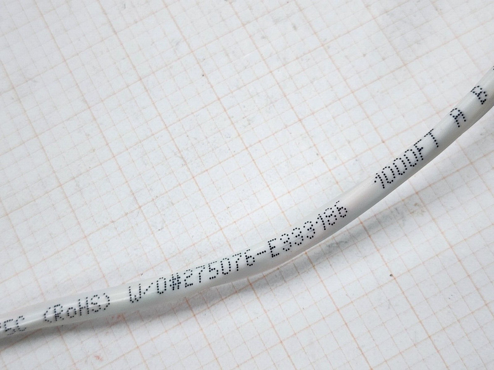 Honeywell Genesis 3116 18/6C Plenum Security/Control Cable CMP White /50ft