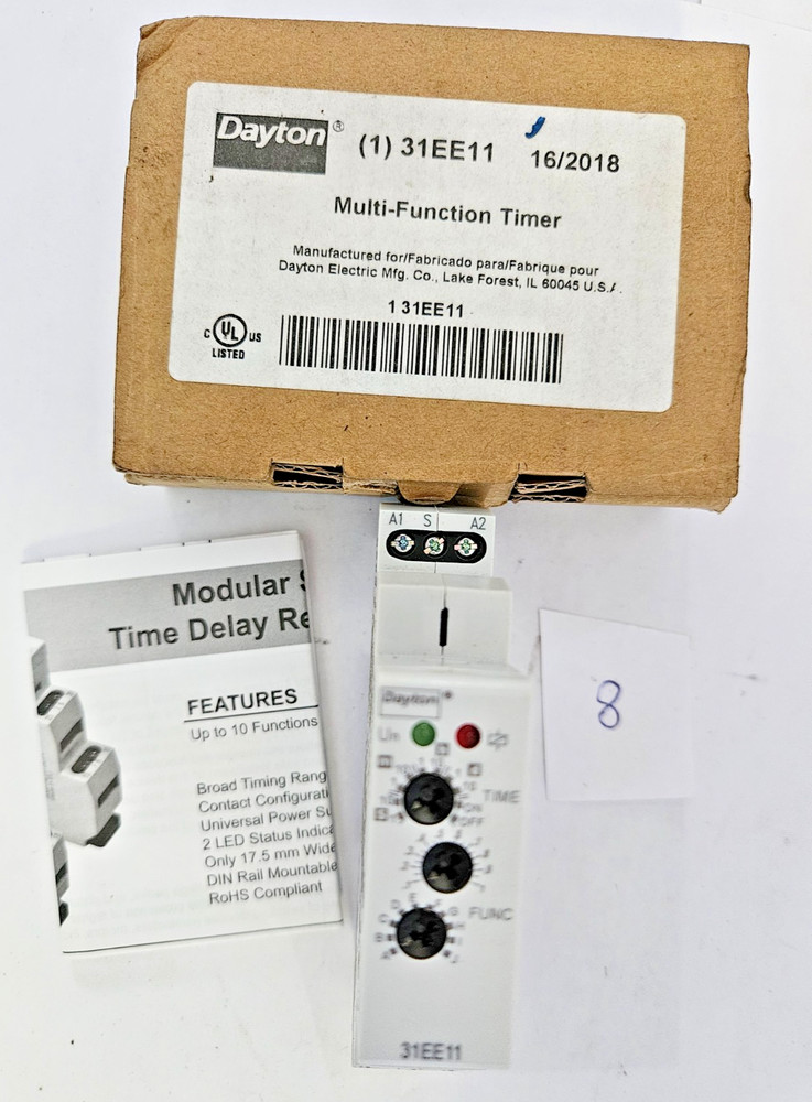 Dayton 31EE11 Multi-Function Timer