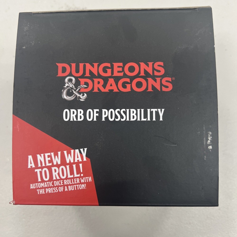 Dungeons & Dragons Orb of Possibility Automatic Dice Roller