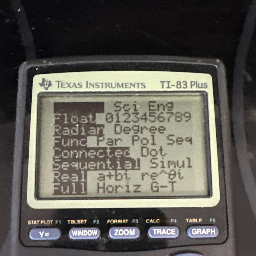 Texas Instruments TI-83 Plus Graphing Calculator Tested Working With Cover