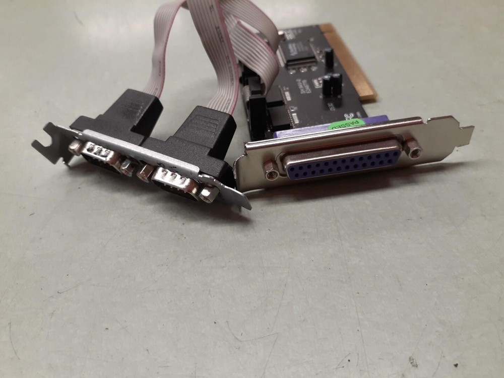 Genuine Syba PCI-IO9835-2S1P-2 PCIe Parallel Interface Card