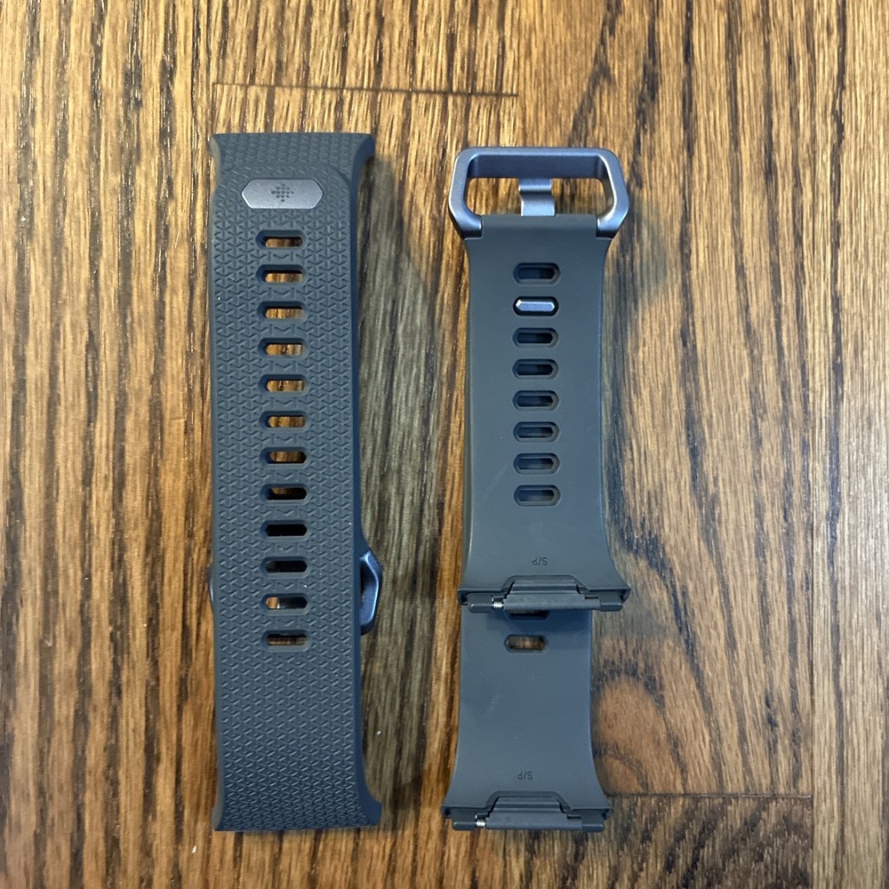 Fitbit Ionic watchband NEW.  OEM  Gray, Small & Large Fits original Ionic watch.