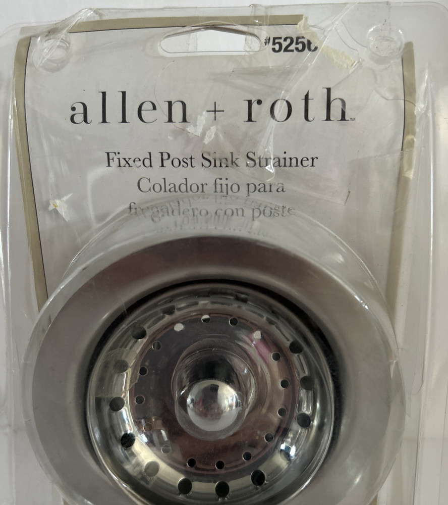 ALLEN + ROTH FIXED POST SINK STRAINER - NO. 5256826