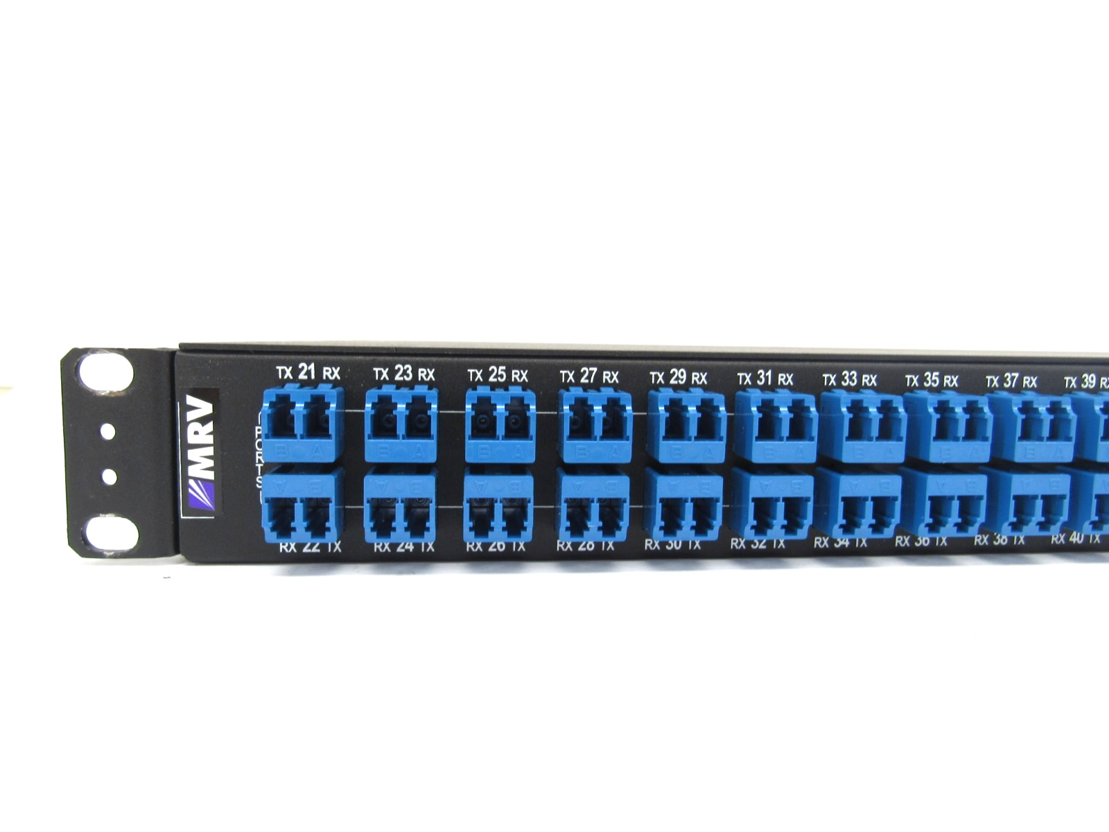 MRV RD-DMDXA40M ADVA DWDM Fiber Optic Multiplexer and De-Multiplexer w/RMK