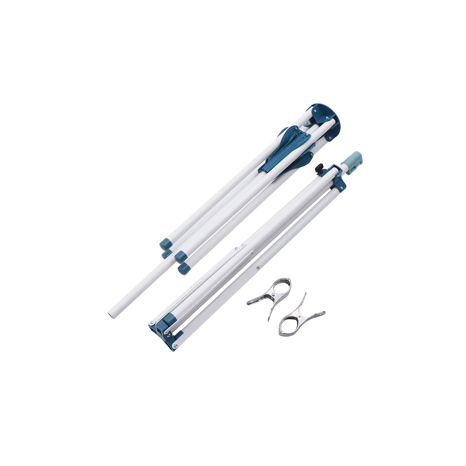 Laundry Clothes Storage Drying Rack Portable Folding Dryer Hanger Tripod Stand