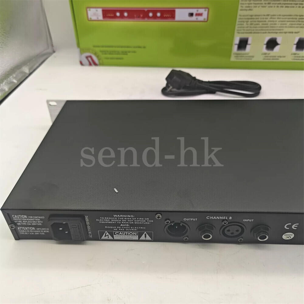 NEW 882i BBE Sonic Maximizer Rackmount Unit 1U With 2PCS XLR Cables