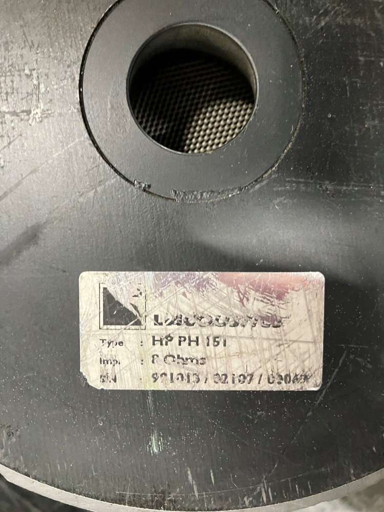 L-Acoustics HP PH 151 15" Loudspeaker, 8 ohm