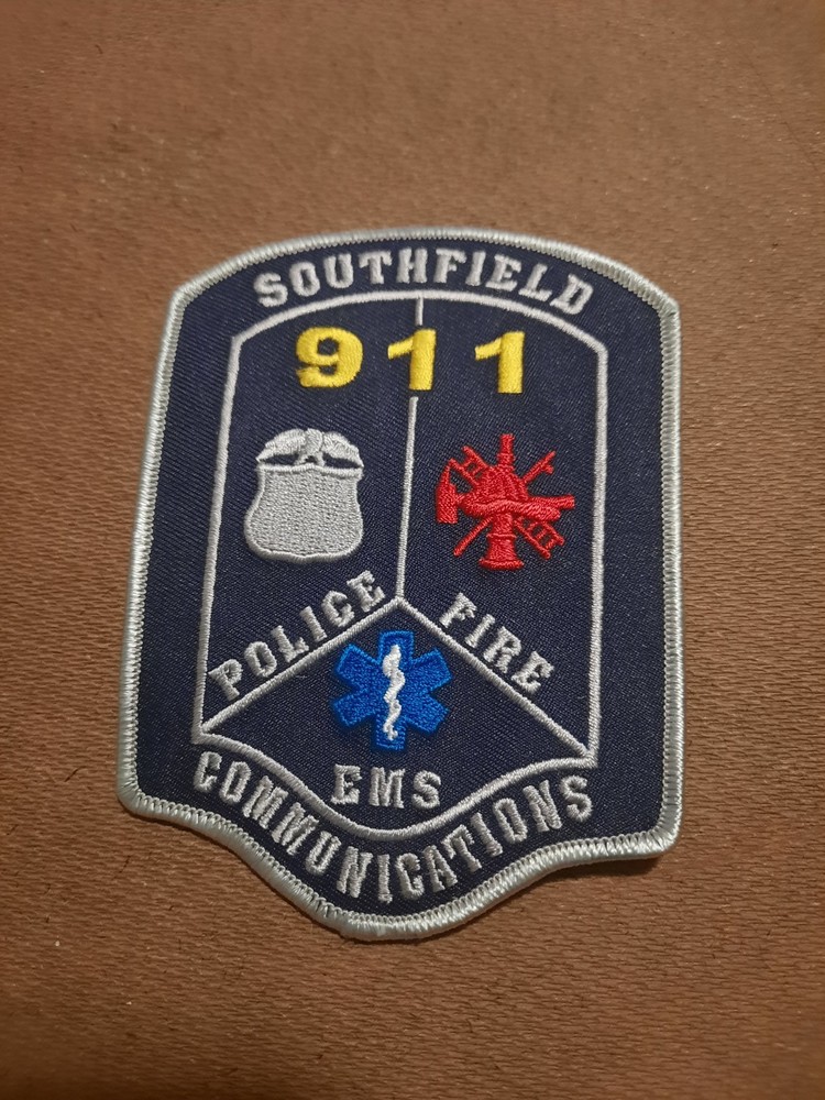 Southfield MI Communications Police Fire Patch