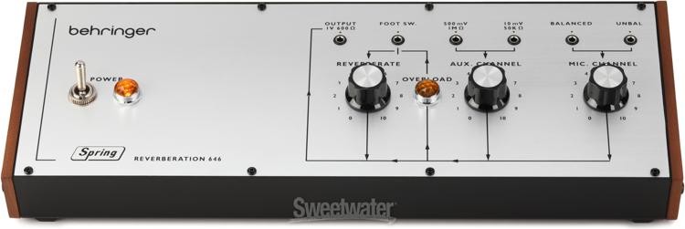 Behringer Spring Reverberation 646 Spring Reverb Module