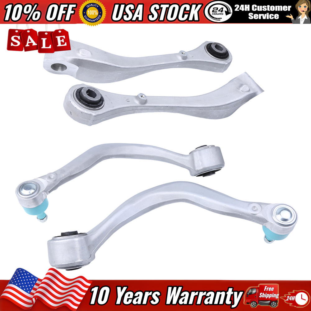 4Pcs Front Lower Rearward Forward Control Arms Kit for 2020-2023 Ford Explorer