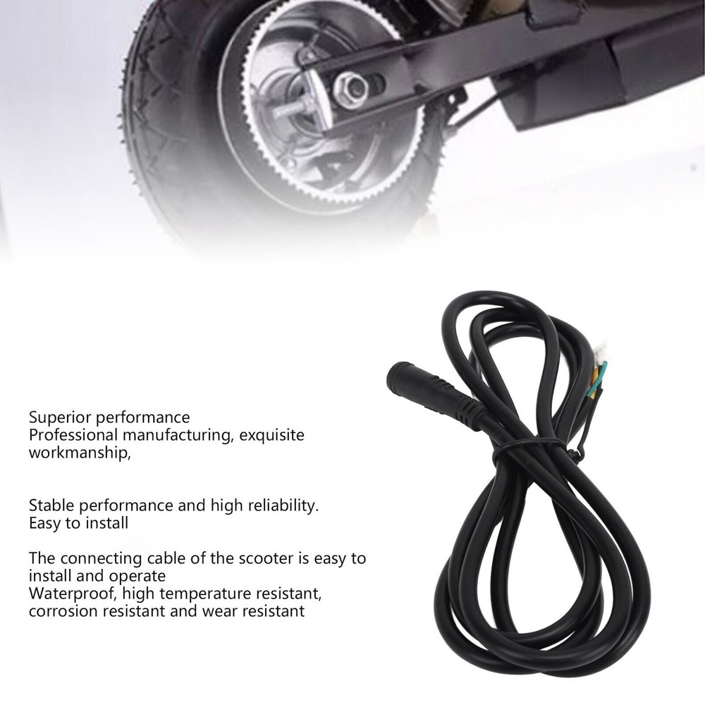 Scooter Power Cable Rubber High Temperature Resistant Electric Scooter