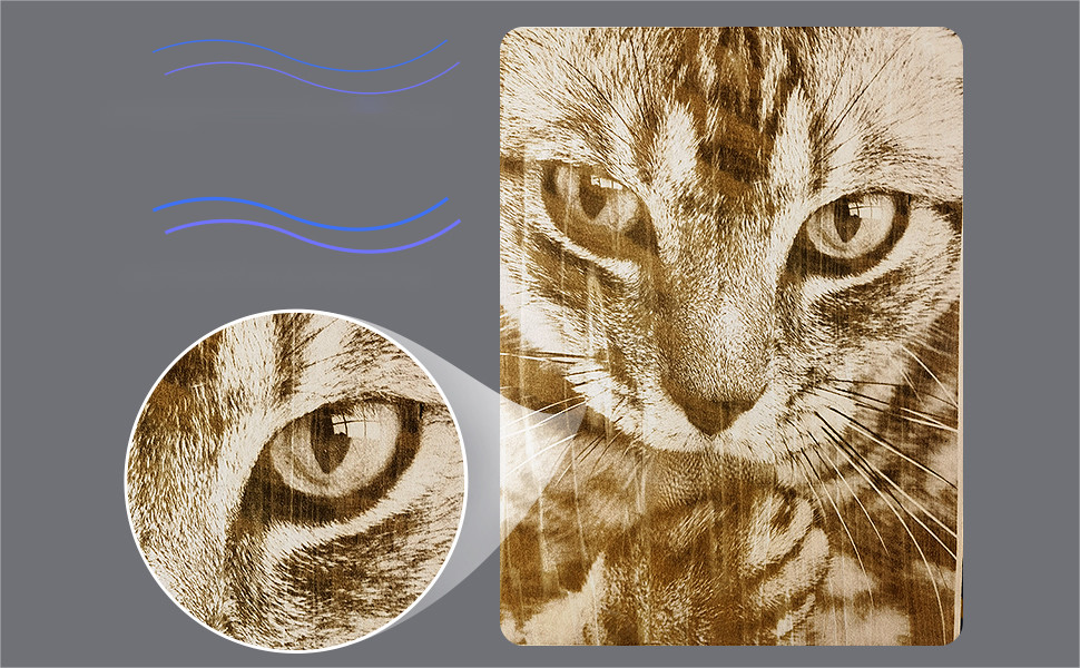 Longer Laser Engraver 60W Laser Cutter 400*400MM High Precision Laser Engrave