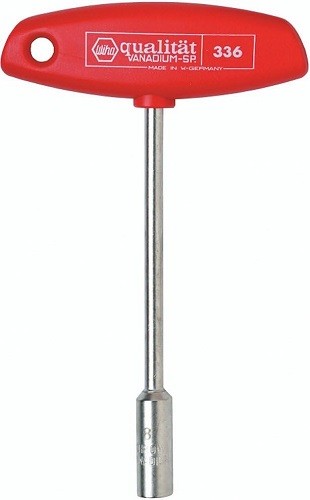 Wiha 33606 T-Handle Nut Driver 8.0Mm