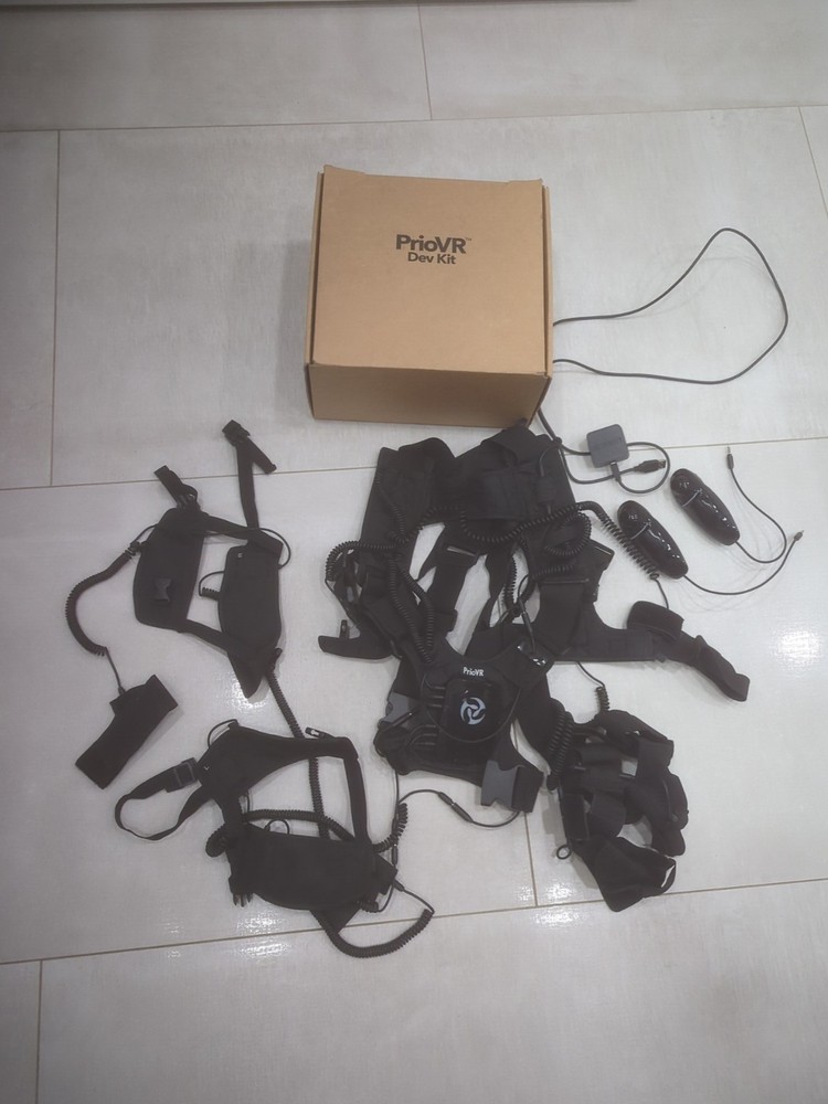 Yost Labs PrioVR Dev Kit Virtual Reality Motion Ships Free JSS