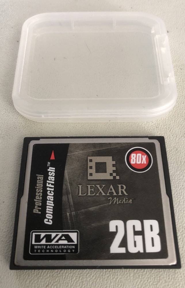 Lexar Professional 2GB 80x Speed CompactFlash Memory Card Tested