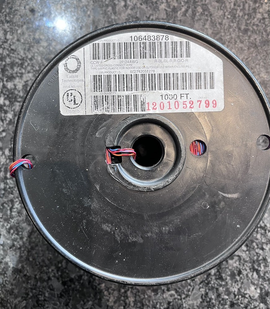 Lucent Cross Connect 2P/24 AWG Wire