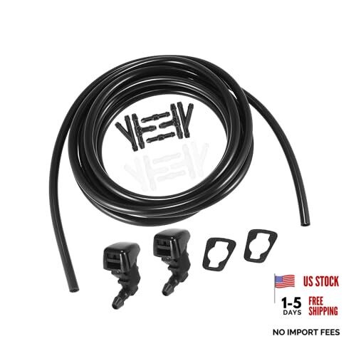 Front Windshield Washer Hose Kit Fit for Ford Edge with 3 Meter Washer Fluid