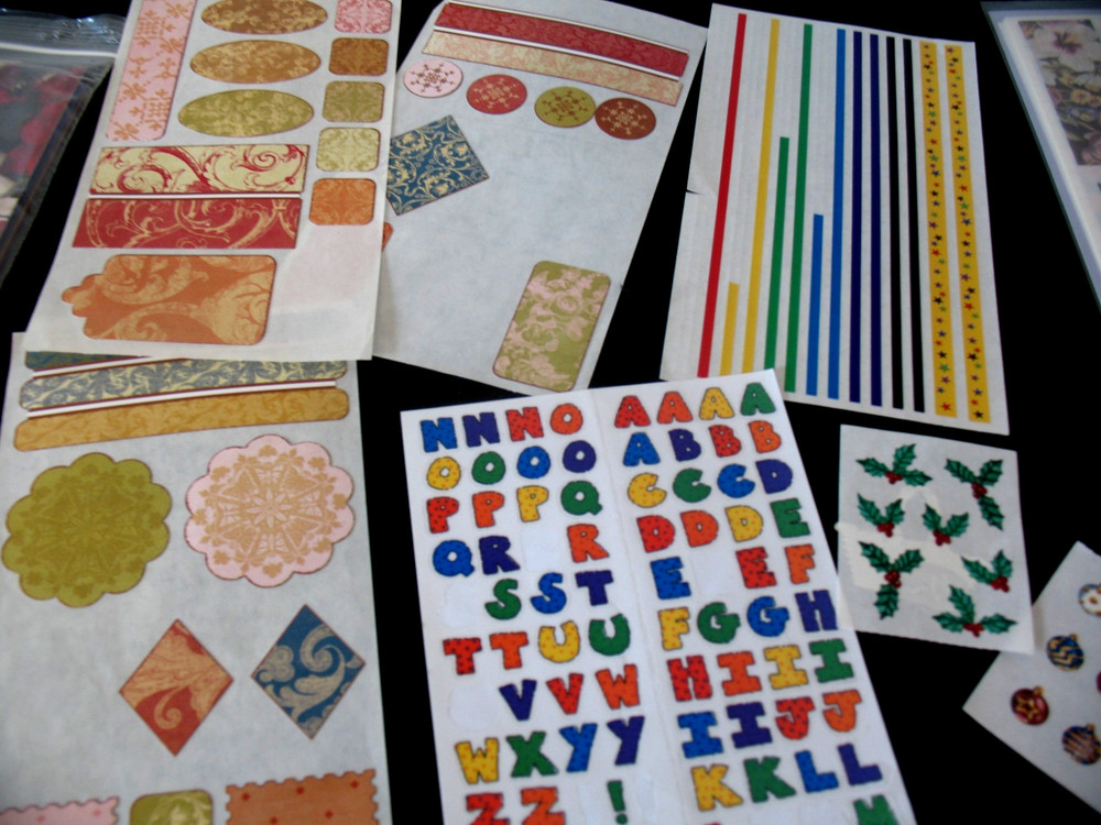 Shortcuts Rickrack Scrapbooking Lot Shine Epoxy Stickers,