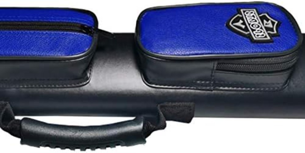 Elegantly Crafted 2x2 Hard Pool Cue Case - Billiard Stick Storage