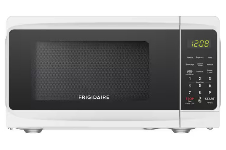Frigidaire Countertop Microwave 0.7 Cu Ft 700W 10 Power Levels (White)