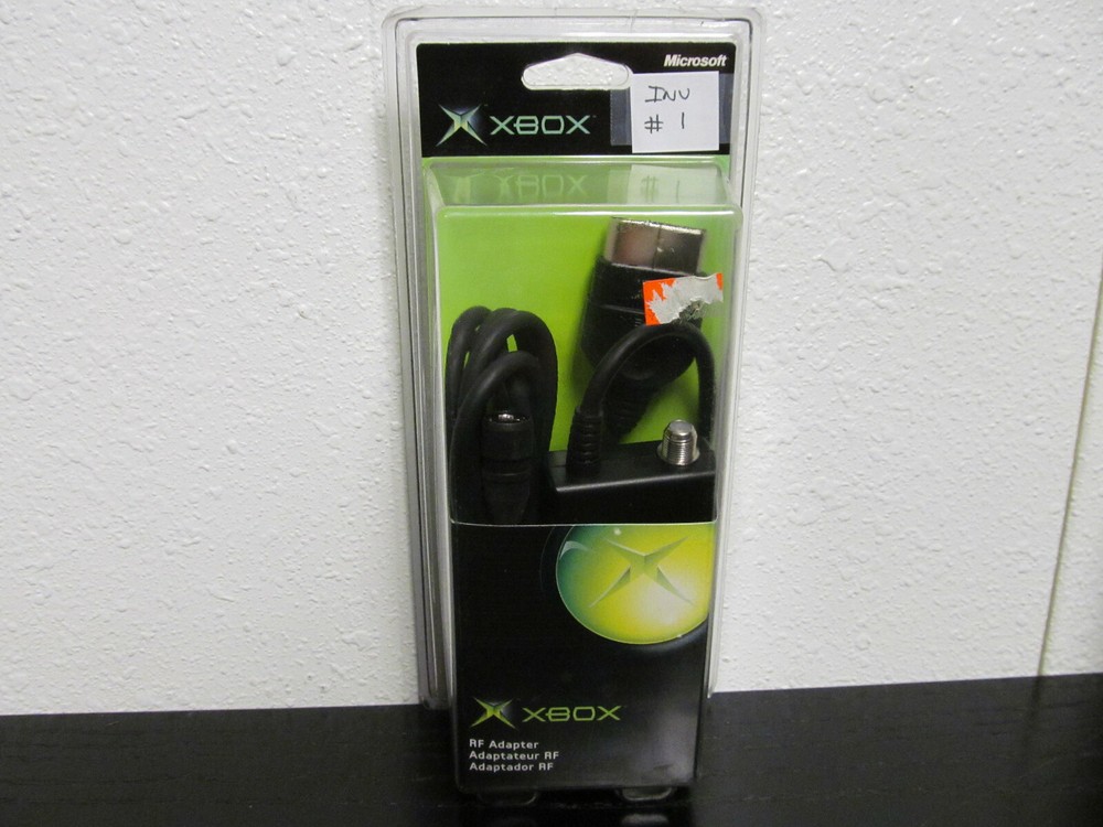 Original 2001 ~ Official Microsoft XBOX RF Adapter PN # X08-25285   ( INV # 1 )