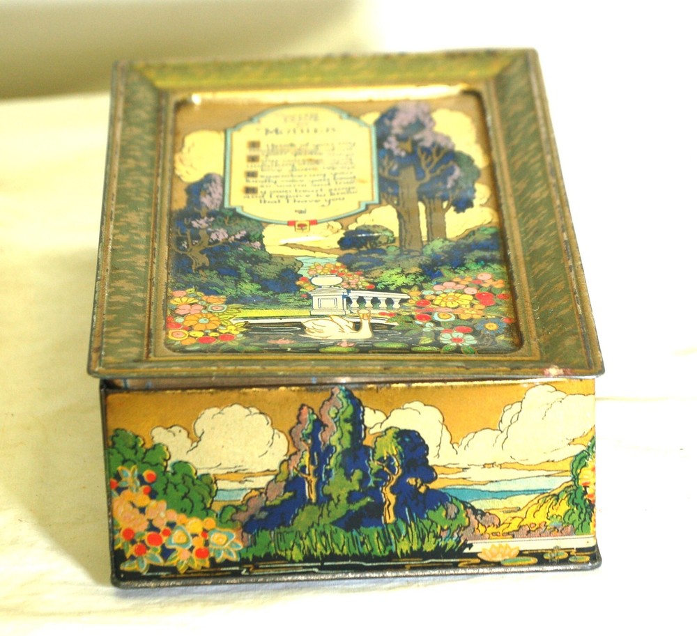 Artstyle Chocolates Metal Tin Can Container