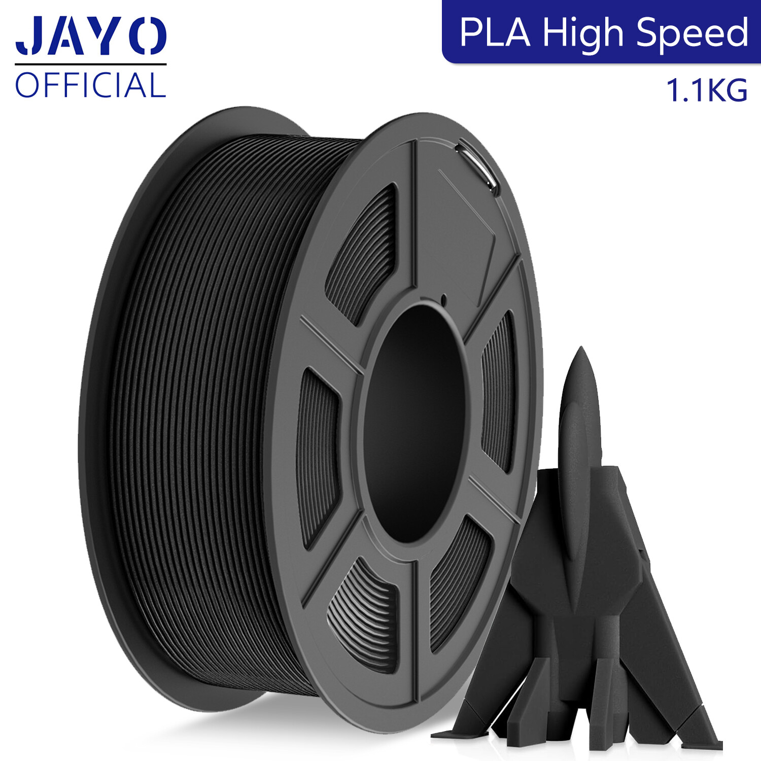 🎯【Special Offer】JAYO 1.1KG PETG PLA Rapid PLA+ SILK 3D Printer Filament 1.75mm