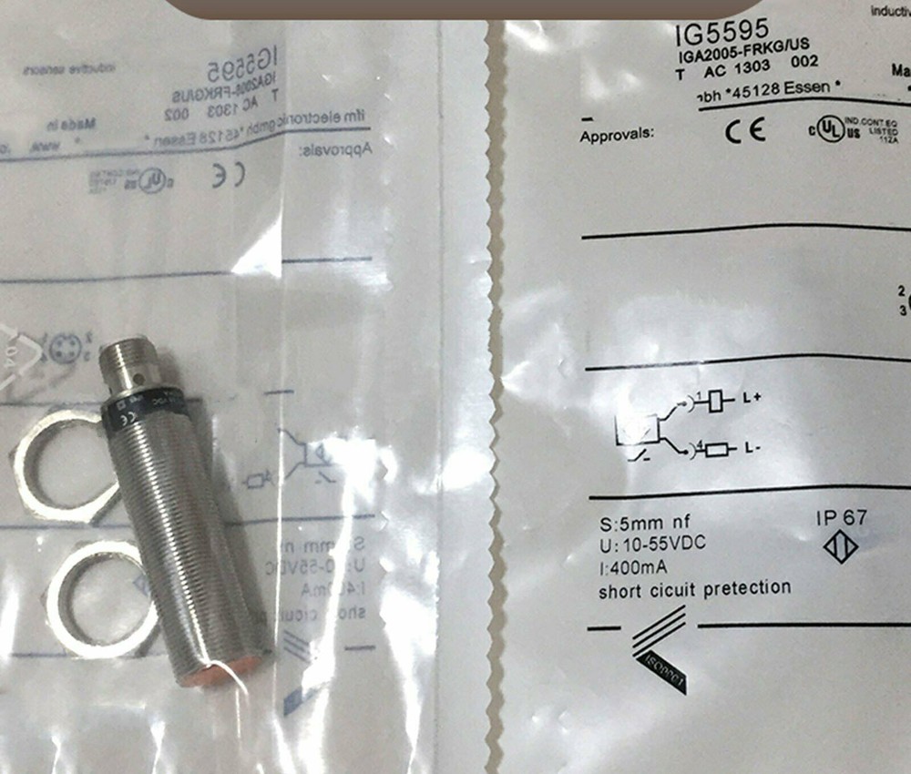 IFM IG5595 IGA2005-FRKG/US Inductive Sensor Proximity Switch NewKD