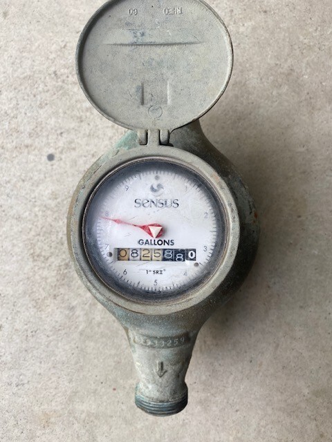 1" water meter